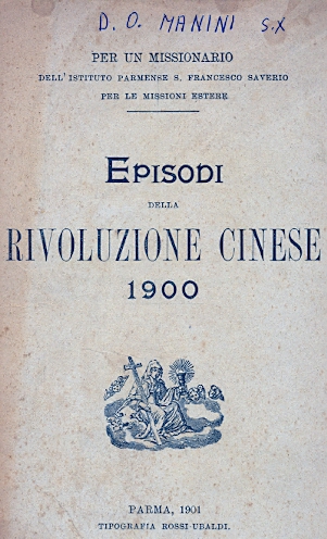 Copertina di Episodi della Rivoluzione Cinese 1900
