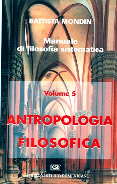 Copertina di Antropologia filosofica 