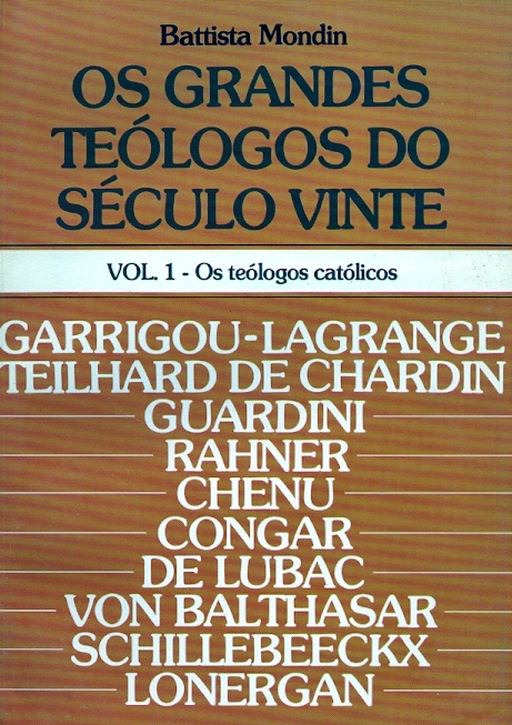 Copertina di Os grandes teologos do século vinte 1