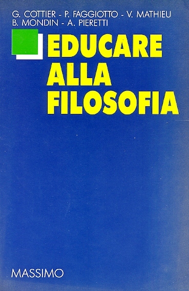 Copertina di Educare alla filosofia