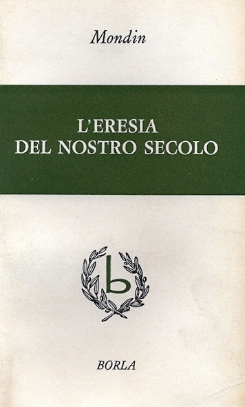 Copertina di L'eresia del nostro secolo