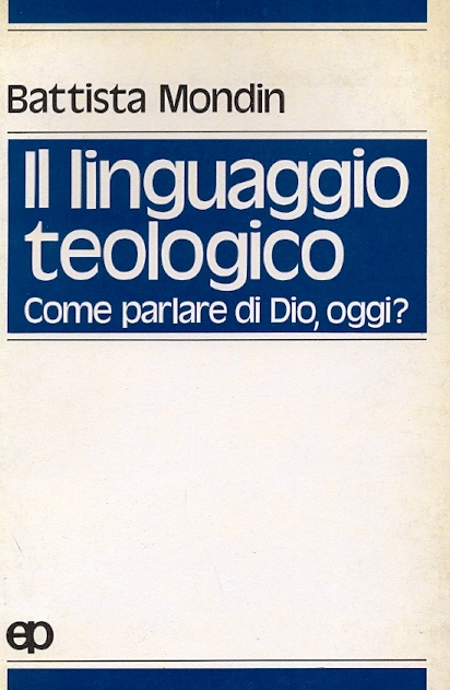 Copertina di Il linguaggio teologico
