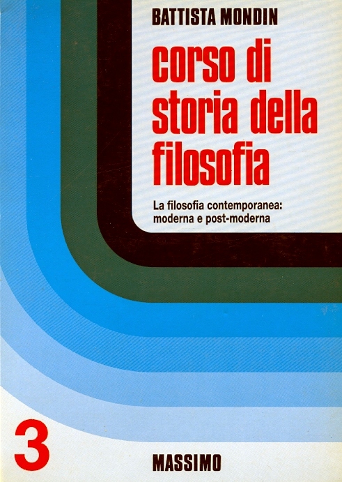 Copertina di Corso di storia della filosofia 3