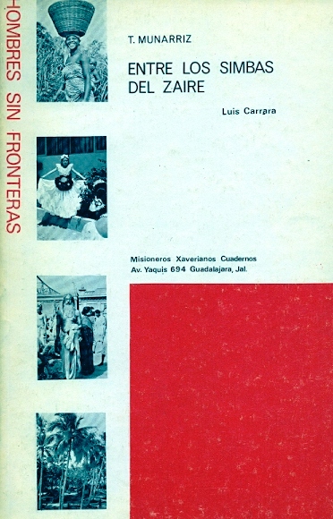 Copertina di Entre los Simbas del Zaire