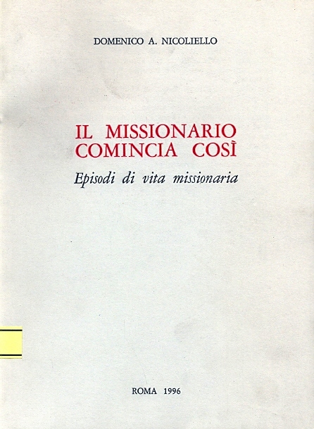Copertina di Il missionario comincia così (03)