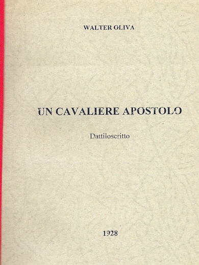 Copertina di Un cavaliere apostolo