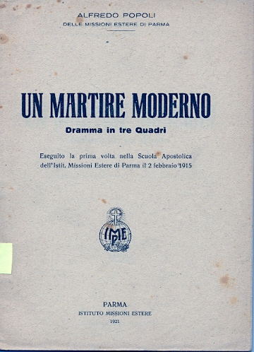 Copertina di Un martire moderno
