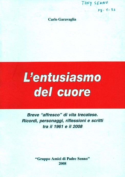 Copertina di L'entusiasmo del cuore