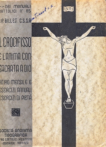 Copertina di Il Crocifisso e l'Anima Consacrata a Dio