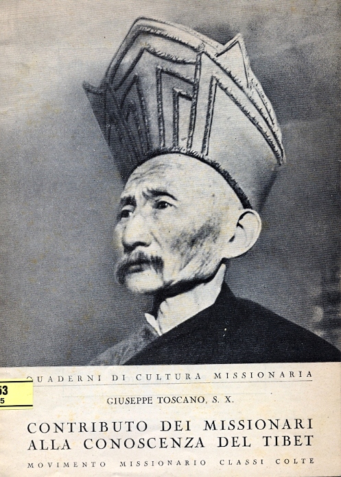 Copertina di Contributo dei Missionari alla conoscenza del Tibet