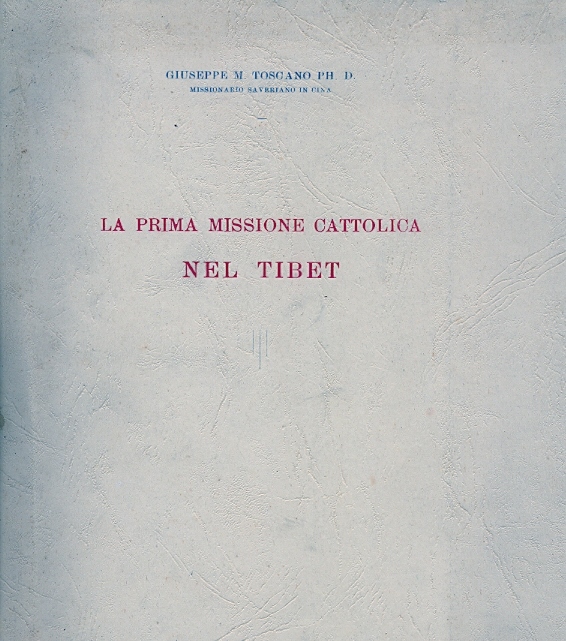 Copertina di La prima missione cattolica nel Tibet