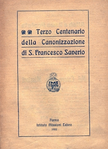 Copertina di Terzo Centenario della Canonizzazione di S. Francesco Saverio